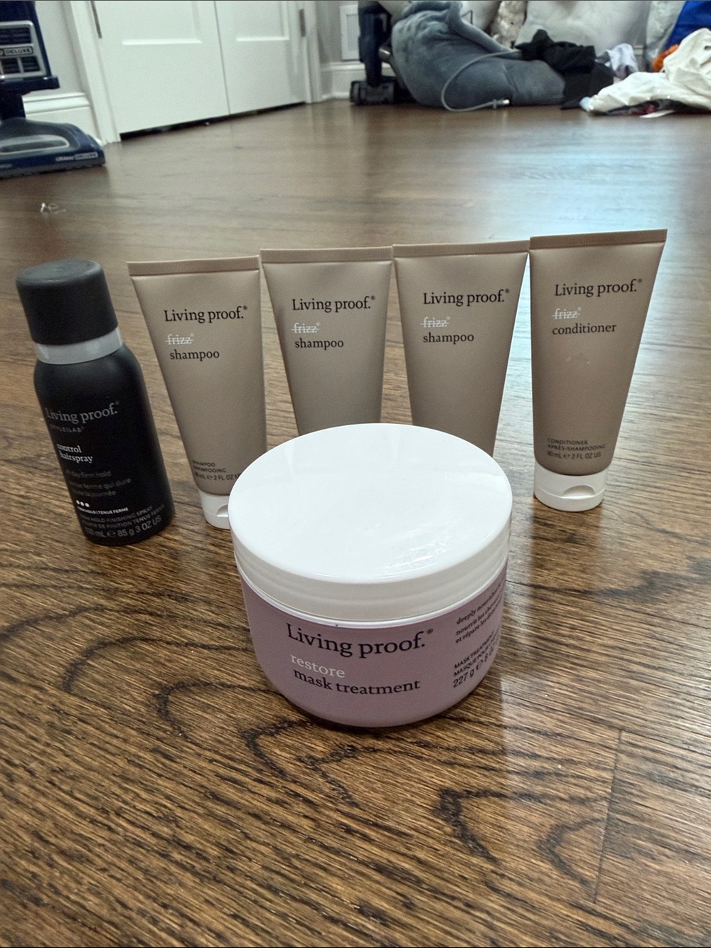 Living proof Restore Mask Treatment & 5 travel size products